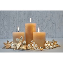 Aden Dekoratif Mumlar Görselli Kanvas Tablo