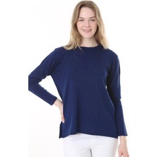 Fresh Moda Kadın Ince Triko Günlük  Mevsimlik Kazak