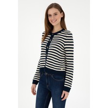 U.S. Polo Assn. Kadın Lacivert Hırka (Triko) 50297119-VR033