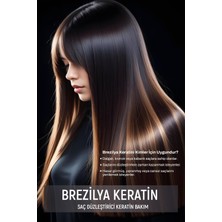 Biocure Saç Düzleştirici Keratin Bakımı 1000 ml + Tuzsuz Arındırıcı Şampuan 1000 ml Brezilya Fönü