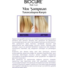 Biocure Turunculaşma Karşıtı Mor Şampuan - Sarı-Gri-Rengi Açılan Kumral Saçlara Özel 400 ml