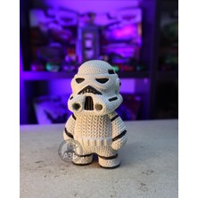 Star Wars 3'lü Set, Darth Vader Mandalorian Klon Savaşçı Figürü, Hediyelik, Koleksiyonluk