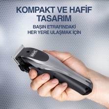 Wahl 9657 Rapid Clip 12 Kılavuz Taraklı Şarjlı Saç Sakal Kesme Makinesi 09657-0460