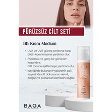 Baga Kırmızı Kil Maske & Bb Krem Medium Ikili Set