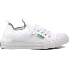 Benetton Beyaz Kadın Sneaker
