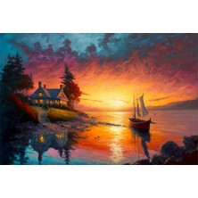 Aden Manzara Kanvas Tablo