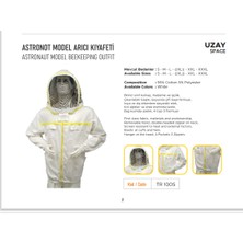 Dateks Arıcı Elbisesi Astronot Model