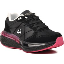 Benetton Siyah Kadın Sneaker