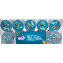 Baby Waybe Bebek Bakım & Temizlik & Hijyen Basmalı Mendil 50 Adet