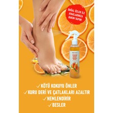 Royues Ayak Bakımı ve Topuk Çatlak Spreyi - Koku Giderici ve Nemlendirici Sprey - Foot Care Sprey - 250