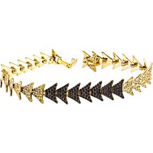 Masaliko Şık Gümüş Bileklik SB1246, 925 Ayar Gümüş Kadın Bileklik