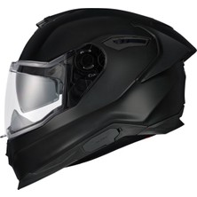 Nexx Y.100R Kapalı Kask Mat Siyah XL Tam Yüz Tasarımı ile Motorsiklet Aksesuarı