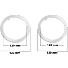 2 Adet Far Içi Floresan Angel Halka Beyaz Renk Balanslı 120 mm