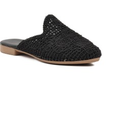 Chopper Ayakmod Siyah Kadın Terlik