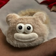 Peluş Kurabiye Canavarı Detaylı Kız Çocuk Bağlamalı Toka