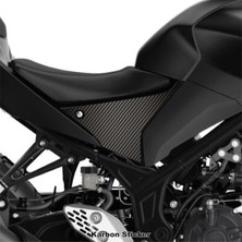 Yamaha Mt-25 2020-2024 Orta Şase Üstü Plastik Karbon Sticker Etiket Modeli