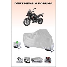 Benelli Trk 251 Için Kilit Uyumlu Motosiklet Branda, Güvenli, Su Geçirmez Dayanıklı Kumaş