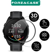 Forzacase Xiaomi Watch S4 Için Çerçeveli Tam Kaplayan 3D Pet Ekran Koruyucu Film - FC016