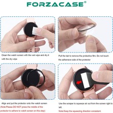 Forzacase Xiaomi Watch S4 Için Çerçeveli Tam Kaplayan 3D Pet Ekran Koruyucu Film - FC016