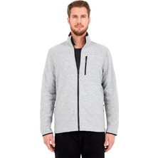 Belirtilmemiş Blackspade Önden Fermuarlı Polar Mont Gri S