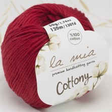 La Mia Cottony Bordo Bebek El Örgü Ipi - P5 - 33572