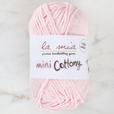 La Mia Mini Cottony 25 gr Pembe Bebek El Örgü Ipi