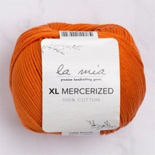 La Mia Xl Mercerized Turuncu El Örgü Ipi - 194 - 33772