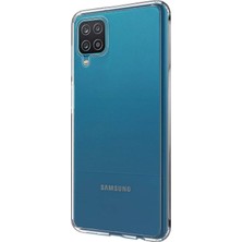 Piyasa Sepeti Samsung Galaxy A12 Premium Silikon Kılıf Şeffaf