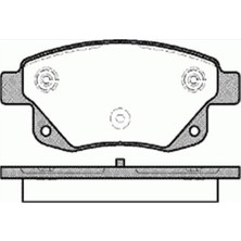 Mga 55260 Arka Fren Disk Balata Transit V347 06-17-15100106 Wva 24485 6C112M008AB