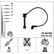 Ngk 6209 RC-KA1203 Ateşleme Kablosu
