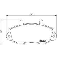 Valeo 670490 Ön Balata Master Iı 98 Movano 1.9 Dtı 2.5 2.8 98 7701206369