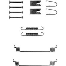 Delphi LY1291 Fren Pabuç Montaj Takımı Arka Ford Fiesta Fiesta Van Fusion Ka Puma Sport Ka Street Ka Mazda