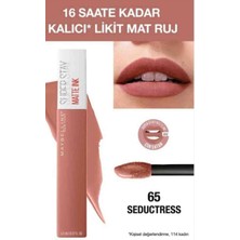 Maybelline New York Super Stay Matte Ink NO65 Seductress