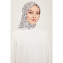 Armine Nostalji Tivil İpek 9166 - 02 Gri Karışık Desen