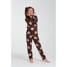 Çocuk Pijama Takımı Renkli Desenli