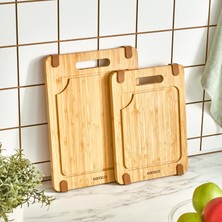 Karaca Roy Bamboo 2'li Pro Kesme Tahtası