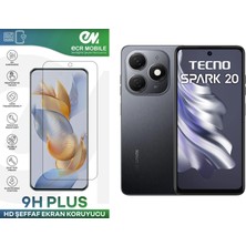 Tecno Spark 20 (Kj5) Ekran Koruyucu 9h Esnek Nano Cam Tam Uyumlu Şeffaf