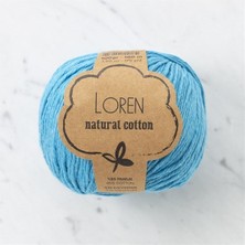 Loren Natural Cotton Turkuaz El Örgü Ipi - R091 - 33923