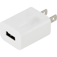 STC-A18A USB 5V 1A Erkek Amerikan Fiş Duvar Adaptör 2li Paket