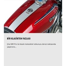 Kuba Çita 50-R Pro Motosiklet Kırmızı