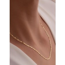 Bayar Gold 14 Ayar Altın Valentin Zincir Kolye