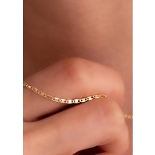 Bayar Gold 14 Ayar Altın Valentin Zincir Kolye