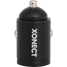 Xonect - Araç Şarj Cihazı USB ve Type-C Çıkışlı 30W Hızlı Şarj Adaptörü