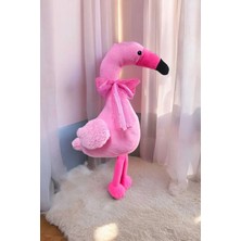 Pembe Flamingo 40 cm Peluş Oyuncak ve Uyku Arkadaşı