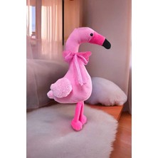 Pembe Flamingo 40 cm Peluş Oyuncak ve Uyku Arkadaşı