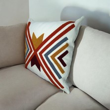 Punch Kırlent ( Içi Dolu) Nakış Kırlent, Boho Kırlent, Tufting Kırlent, Kırlent, Dekoratif Kırlent