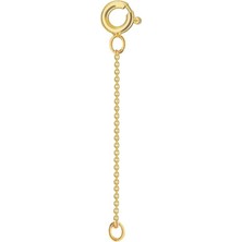 Bayar Gold 14 Ayar Altın 5 cm Kolye ve Bileklik Uzatma Zinciri