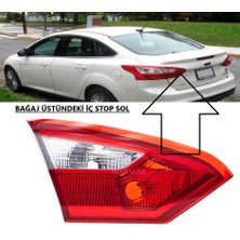 Ith Ford Focus 2011-2014 Sedan Bağaj Üstündeki Iç Sol Stop (1 Kalite)