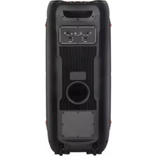Hepu Hp 102 Taşınabilir Şarjlı Bluetooth Hoparlör 80 Rms 2*10 Inc Woofer