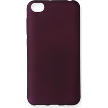 Xiaomi Mi 5 Için Uyumlu Kılıf Yumuaşk Renkli Esnek Premium Rubber Silikon - Mürdüm